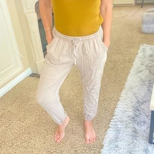 Carly Jean Khaki Joggers